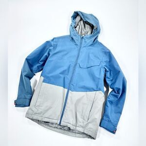 Turbine blue and grey snow ski snowboard coat S
